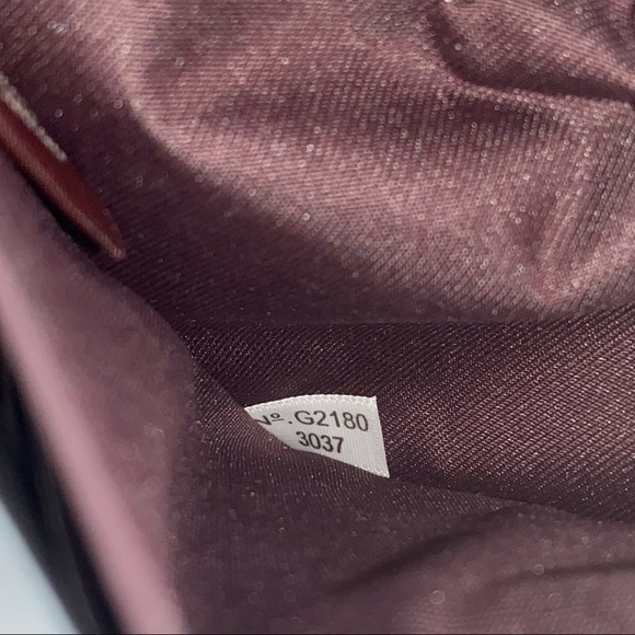 COACH HANDBAG ANNA LETTER FOLDOVER CROSSBODY CLUTCH BAG - Picture 13 of 14